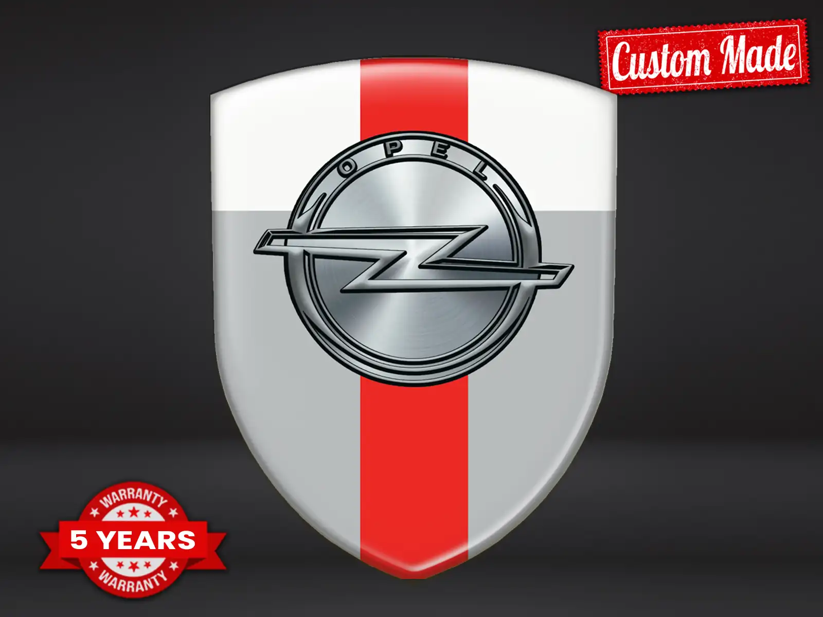 Opel Pegatina Silicona Alta Calidad Profesional Personalizable